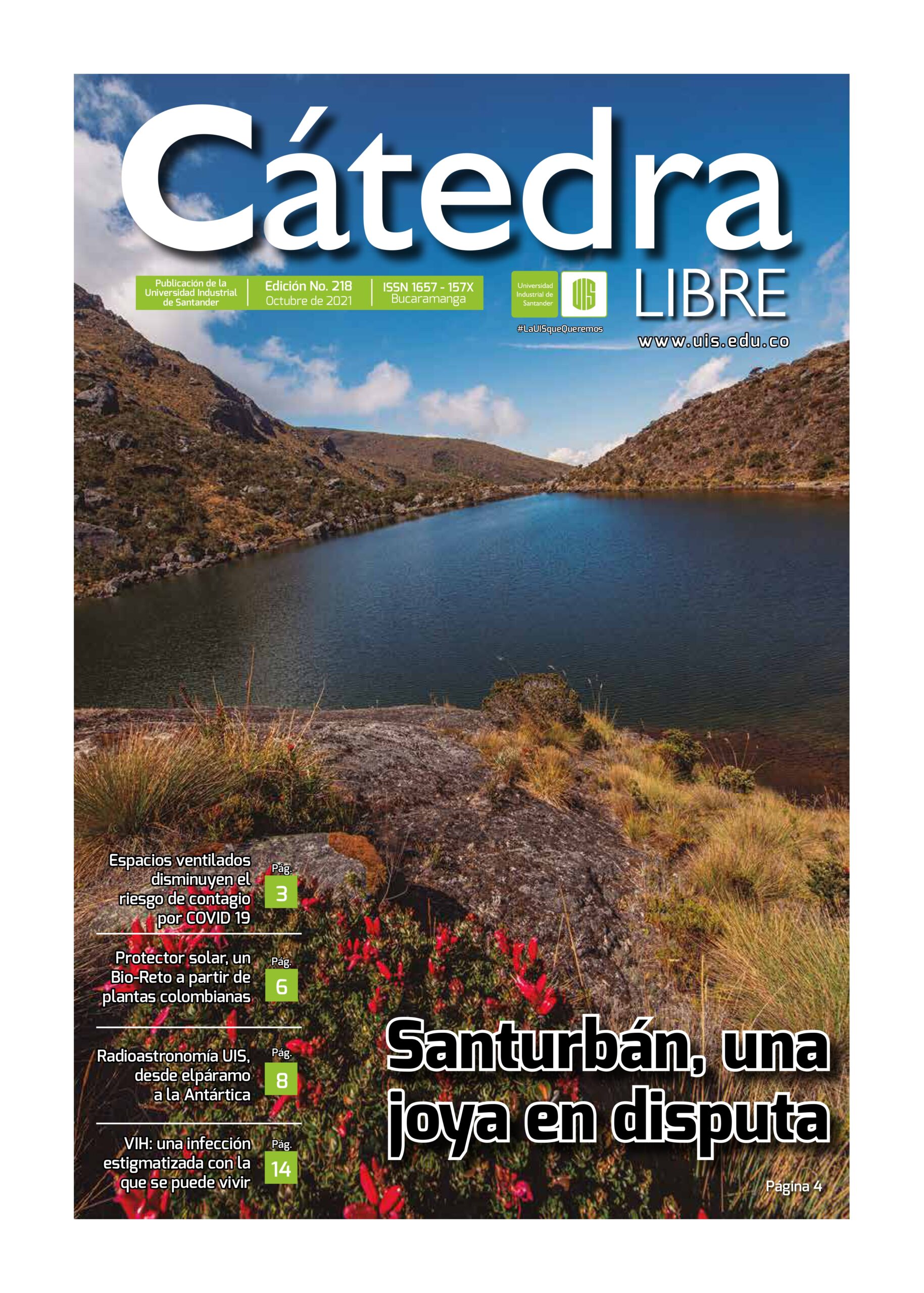 portada catedra libre edición 218