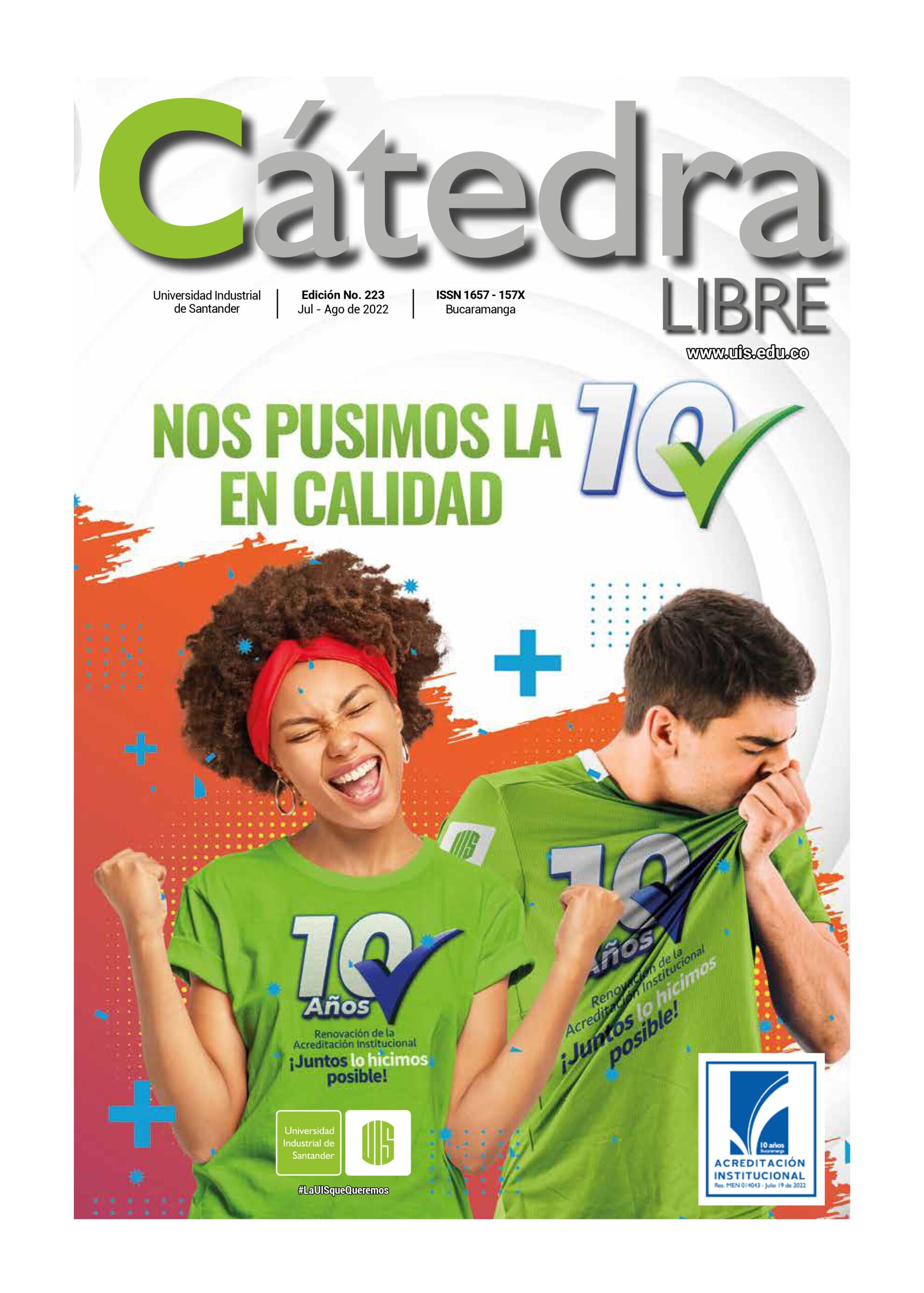 Portada catedra libre edición 223