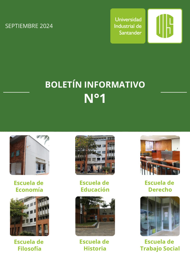Boletin facultad ciencias humanas #1 septiembre 2024