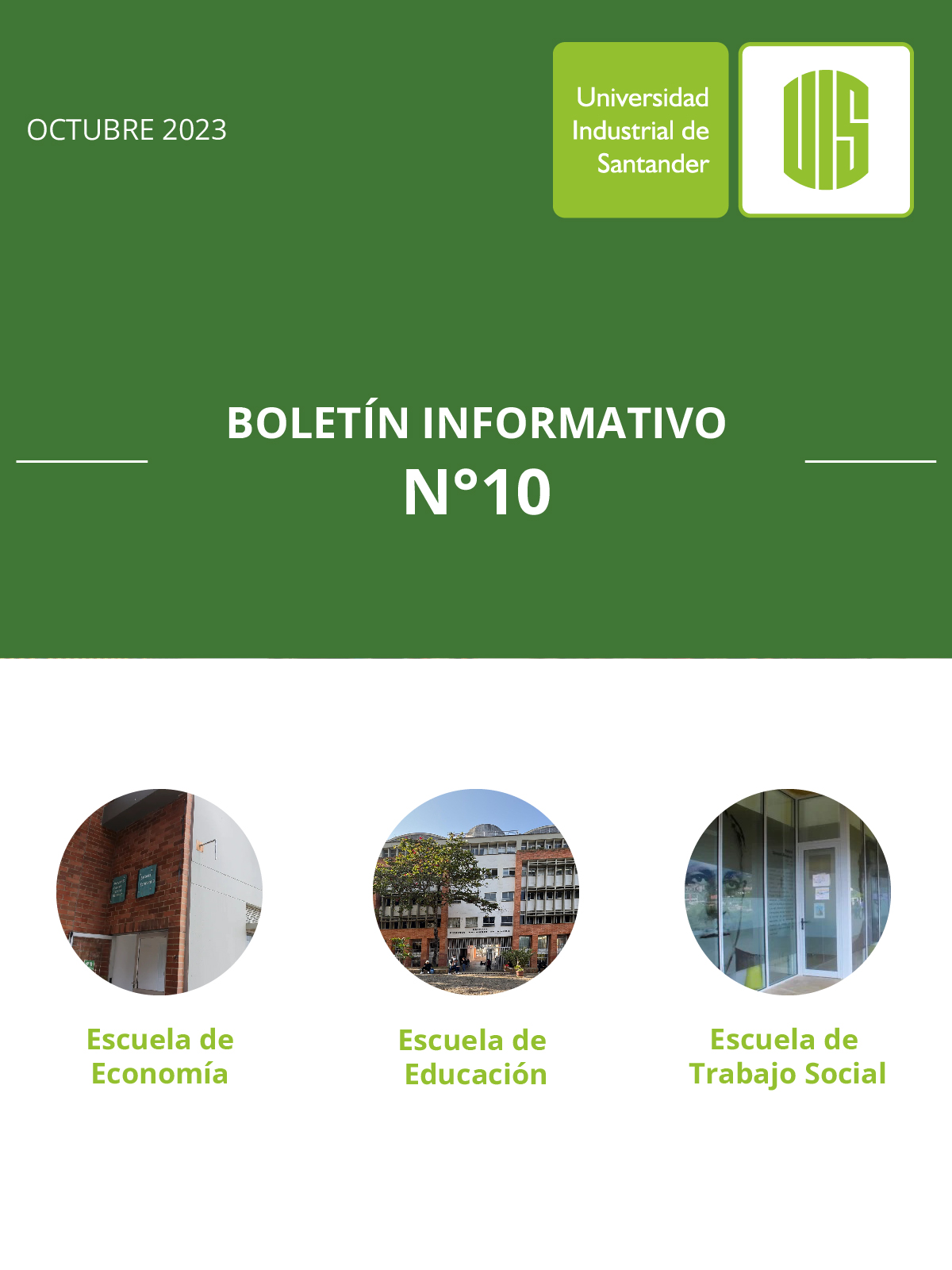Boletin facultad ciencias humanas 10 octubre 2023