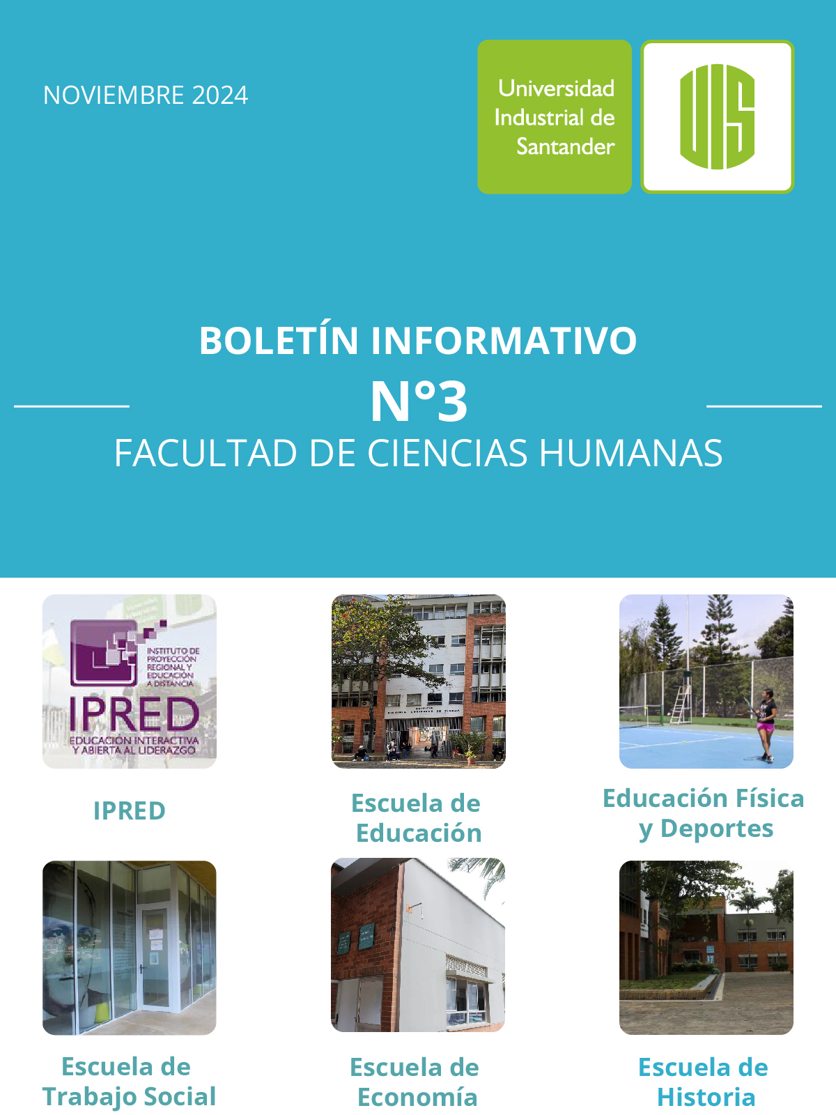 boletin facultad ciencias humanas 3 noviembre 2024