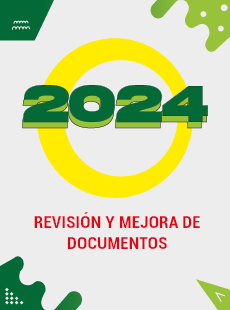 Portada revisión y mejora de documentos 2024